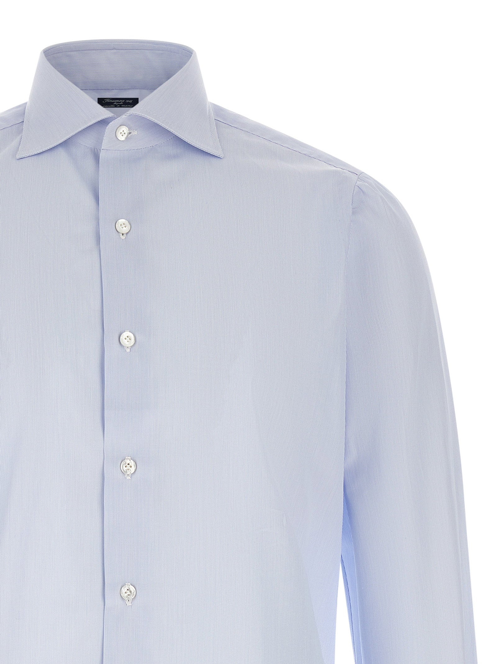 Finamore Napoli Shirt — Blue, view 3