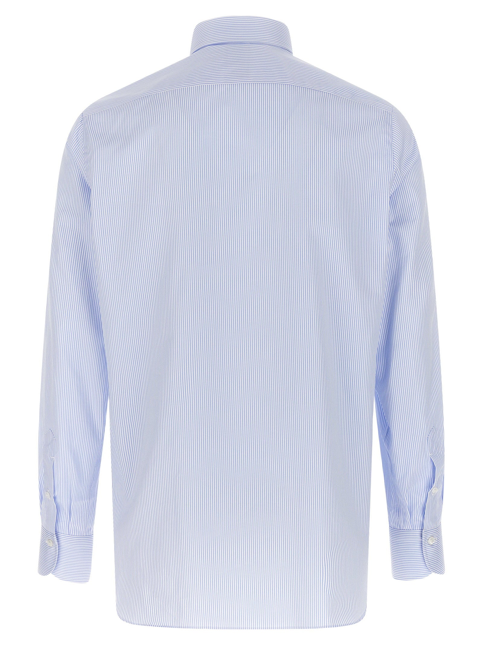 Finamore Napoli Shirt — Light Blue, view 2