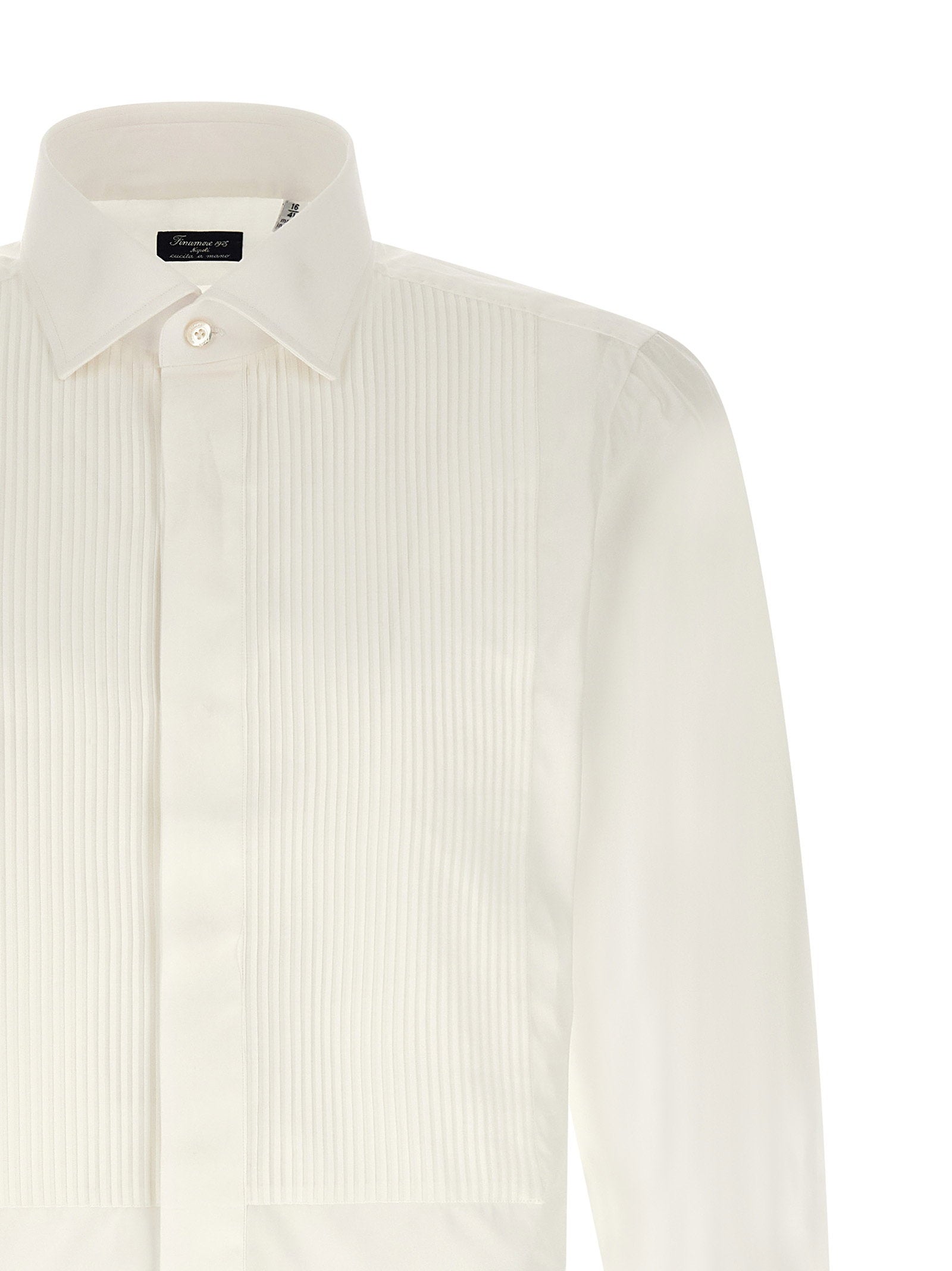 Finamore Napoli Shirt — White, view 3