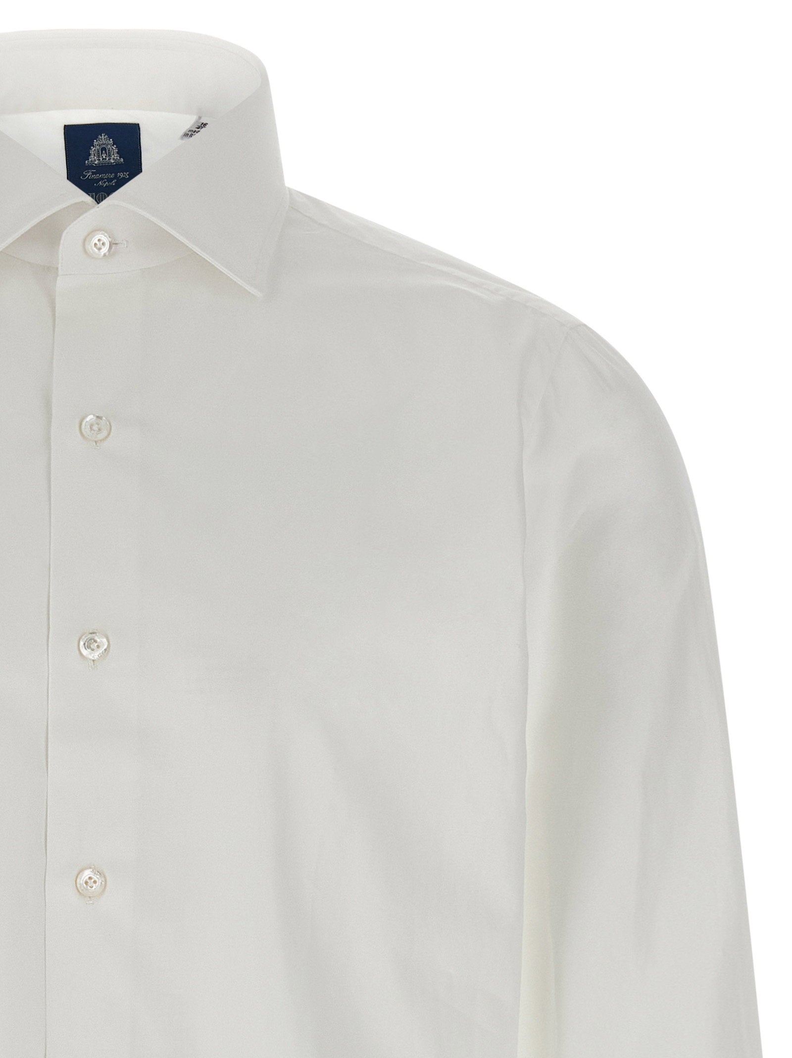 Finamore Napoli Shirt — White, view 3