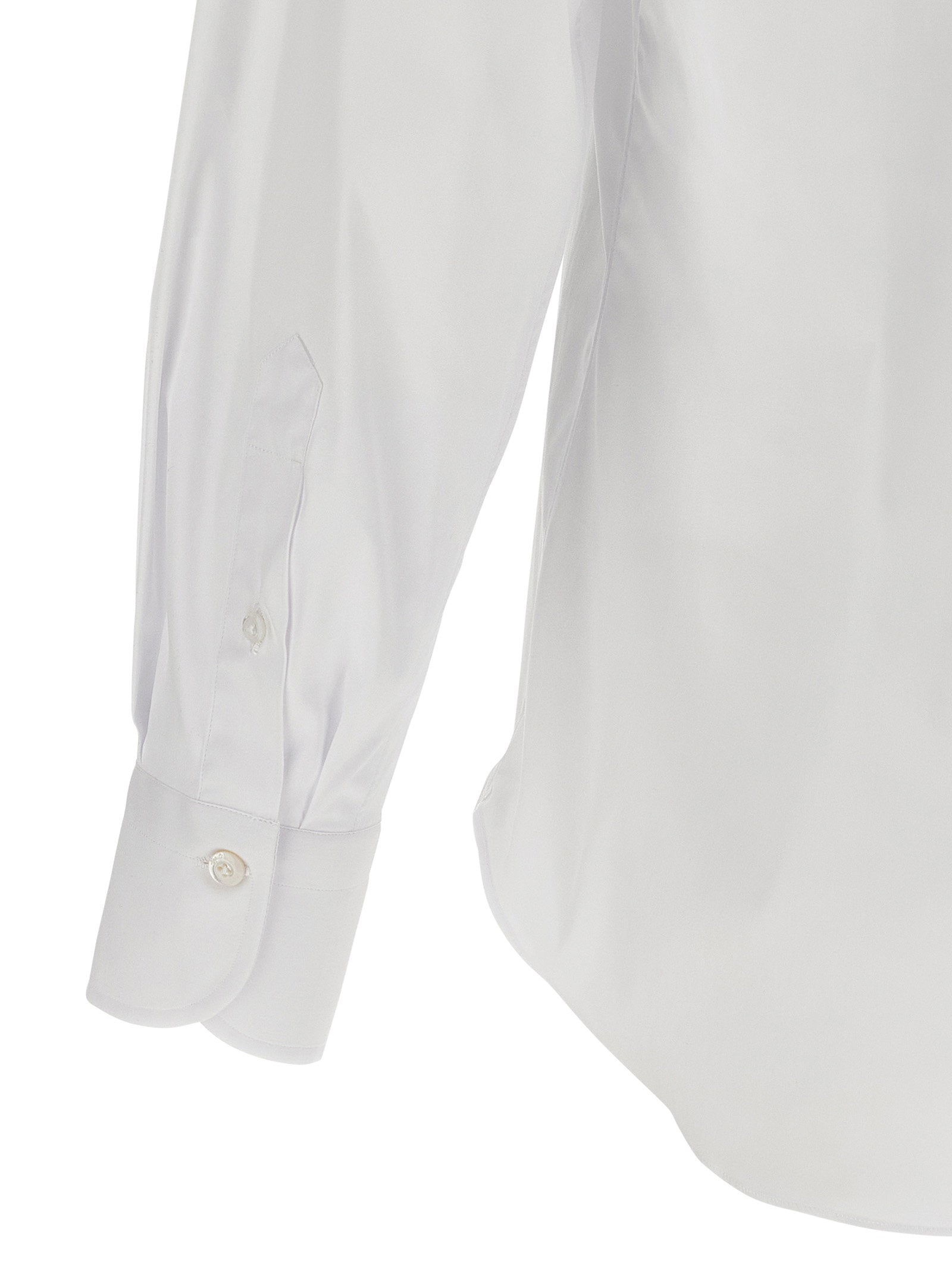 Finamore Napoli Shirt — White, view 4