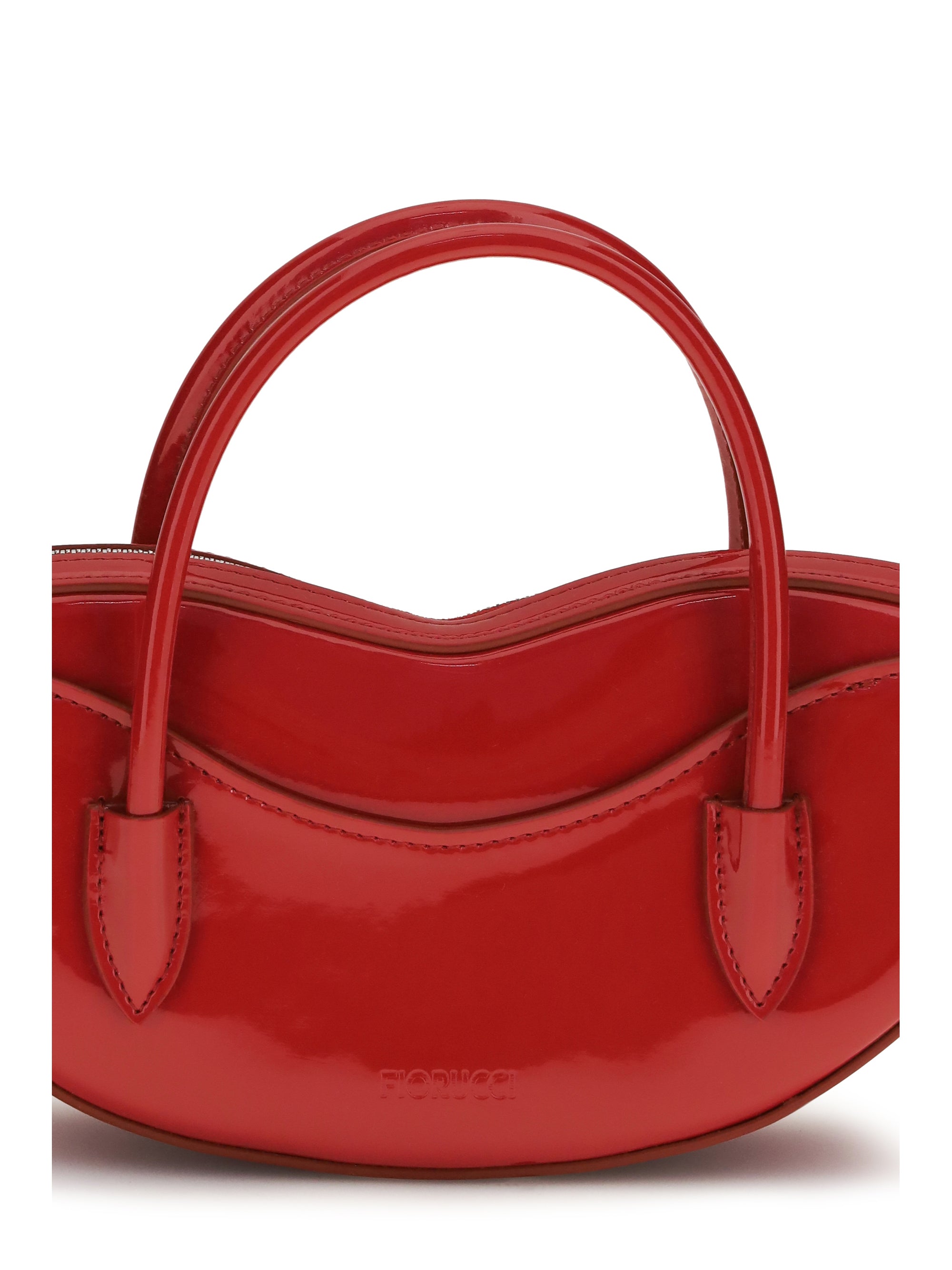 Fiorucci Mini Lips Shoulder Bag — Red, view 4