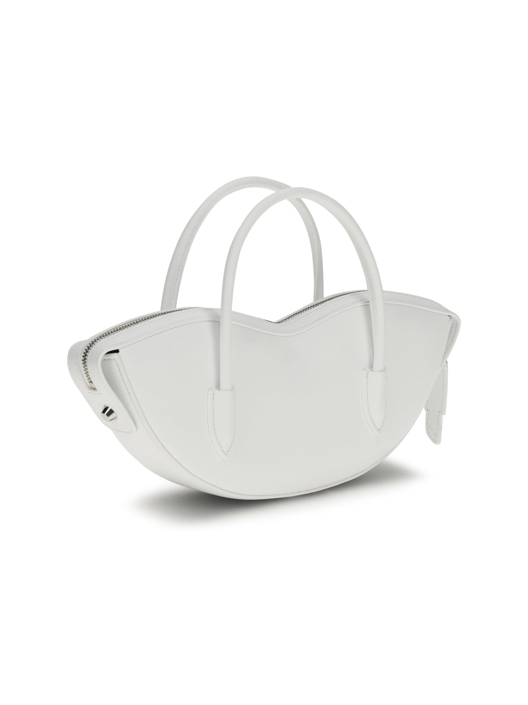 Fiorucci Mini Lips Shoulder Bag — White, view 3