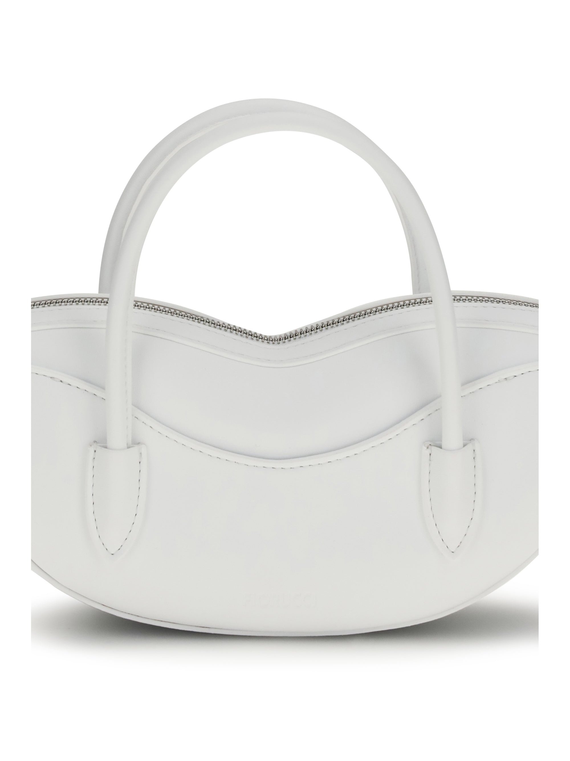 Fiorucci Lips Shoulder Bag — White, view 3