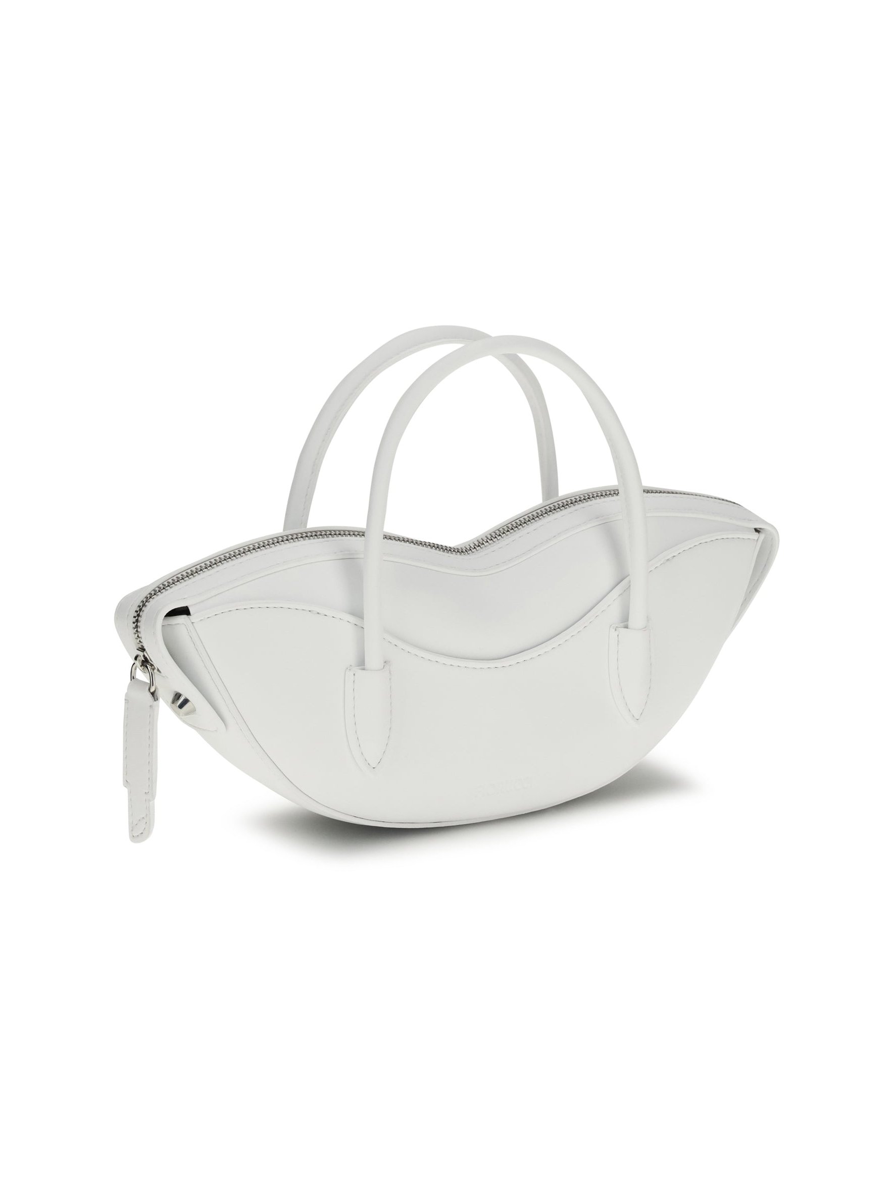 Fiorucci Lips Shoulder Bag — White, view 4