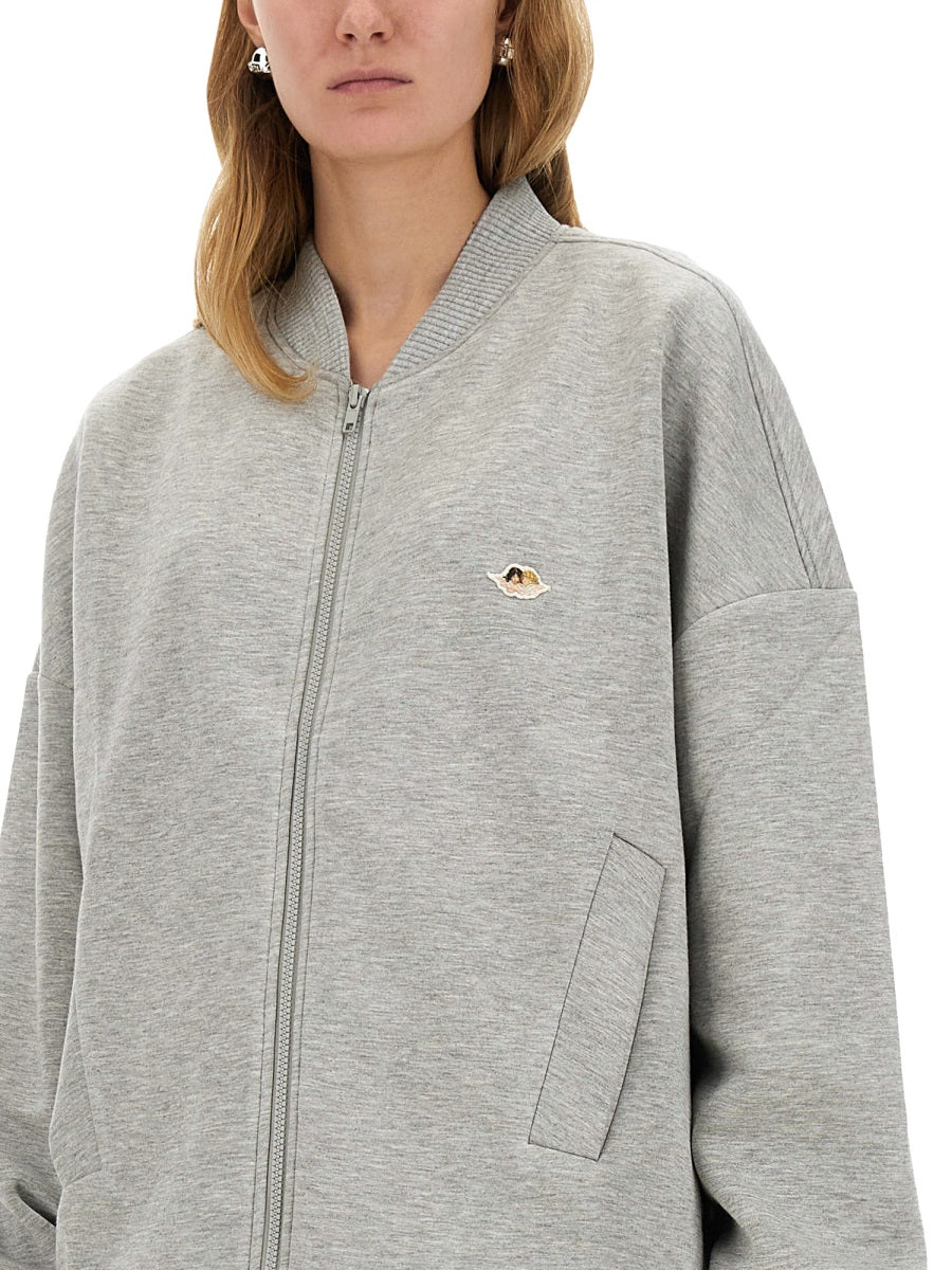 Fiorucci Sweatshirt — Gray, view 2