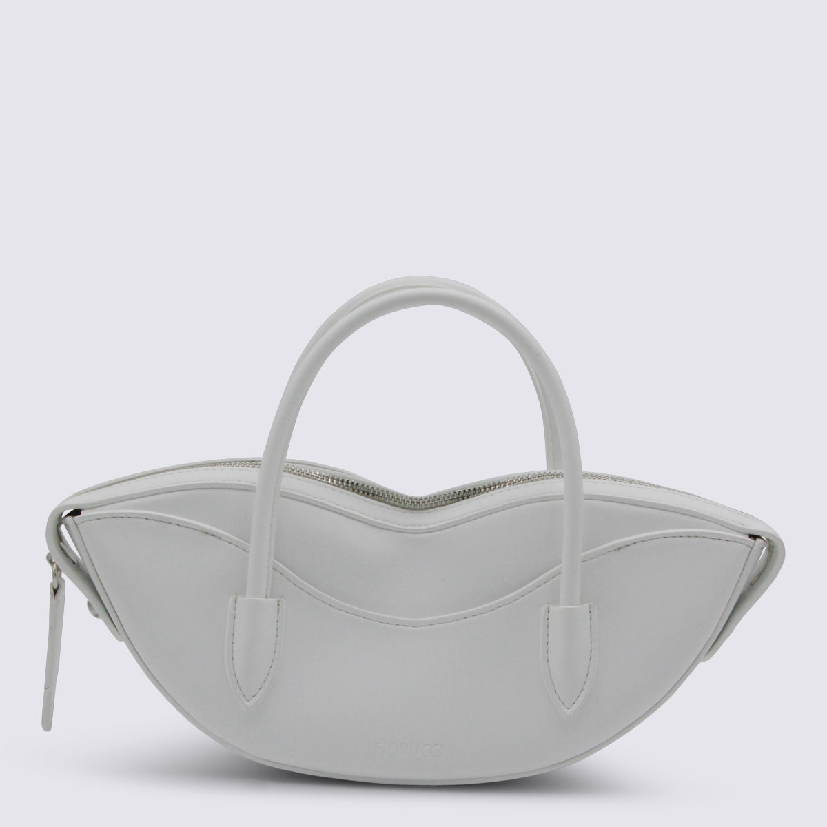 Fiorucci Paper Blend Top Handle Bag — White by Fiorucci