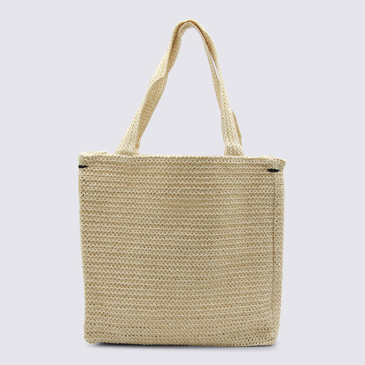 Fiorucci Poodle-Embroidered Tote Bag — Beige, view 3
