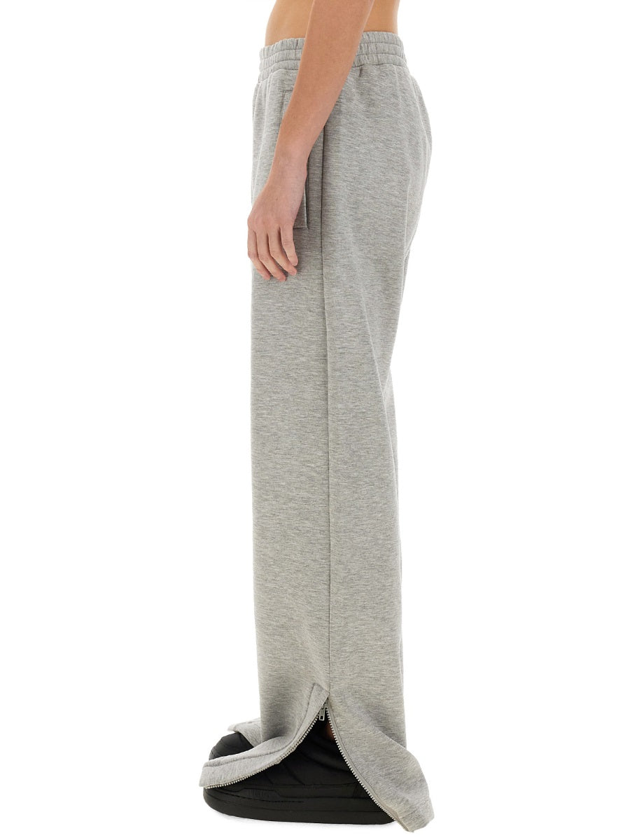 Fiorucci Viscose Blend Trousers — Gray, view 4