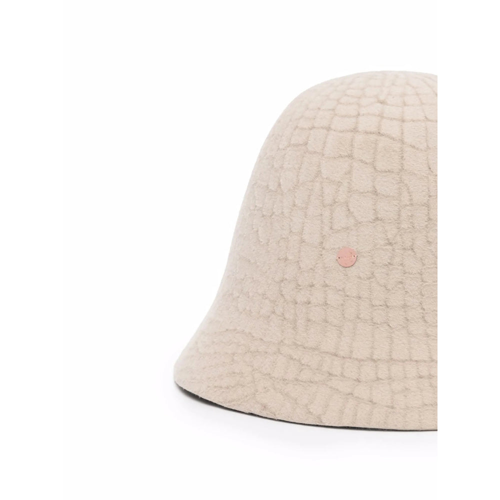 Flapper H59FE006FW21 Cracked Rabbit Felt Bucket Hat — Beige, view 2