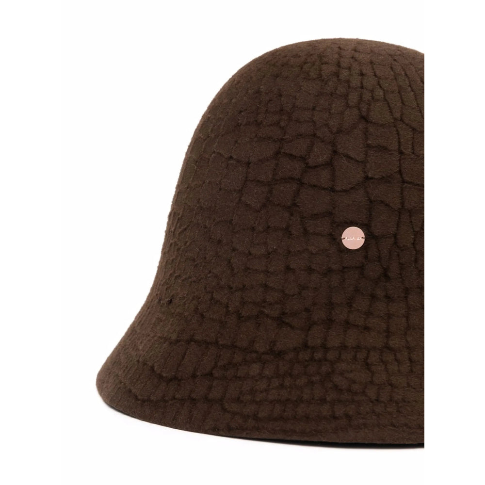 Flapper H59FE006FW21 Cracked Rabbit Felt Bucket Hat — Brown, view 2