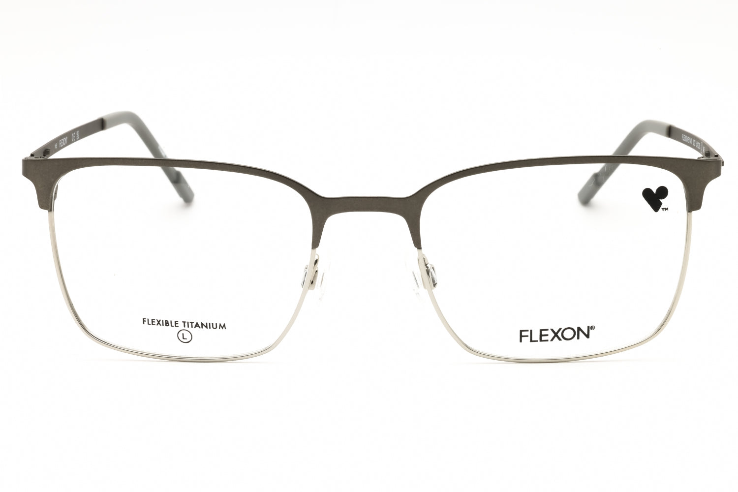 Flexon FLEXONE1140 Eyeglasses — Silver, view 2