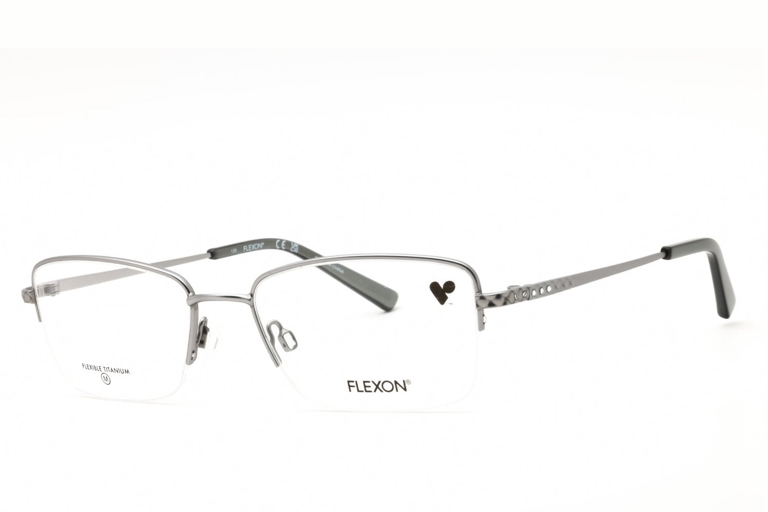 Flexon FLEXONW3043 Eyeglasses — Gray by Flexon