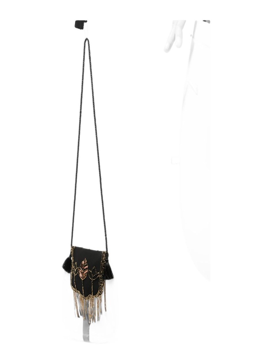 Forte Forte Crossbody Bag — Black, view 2