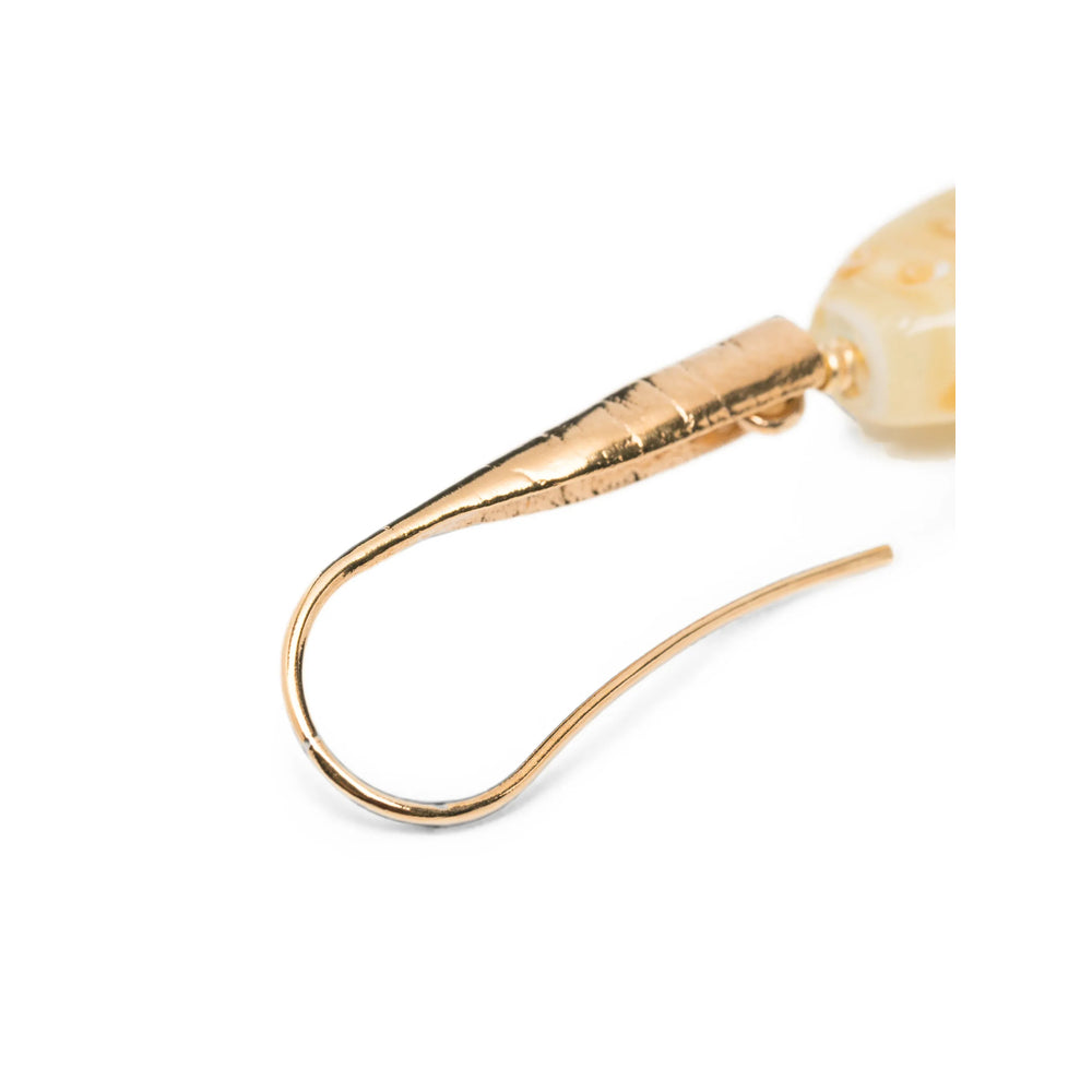 Forte Forte Jade Earrings — Gold, view 3