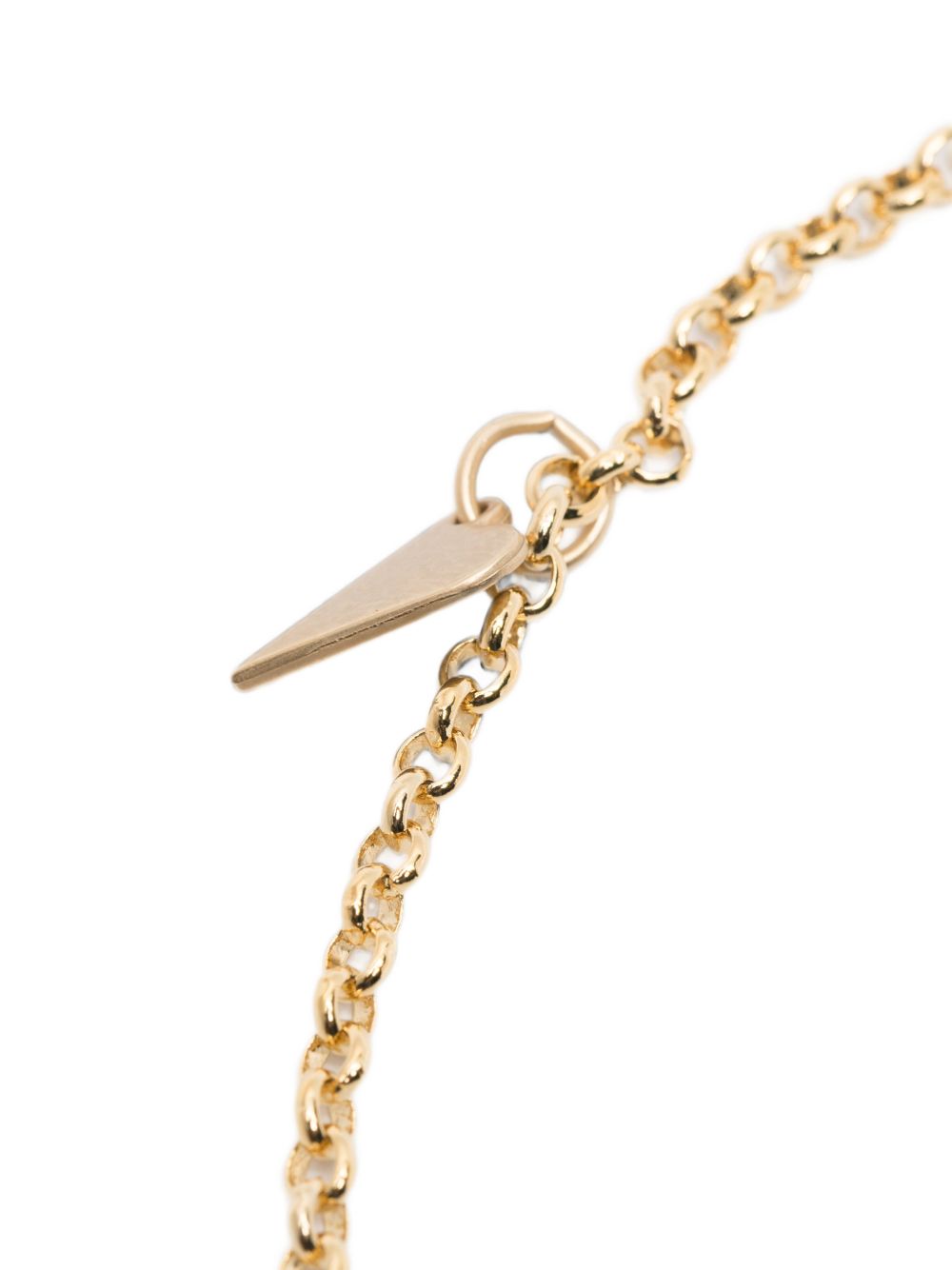 Forte Forte Tassel and Pearl Necklace — Gold, view 2