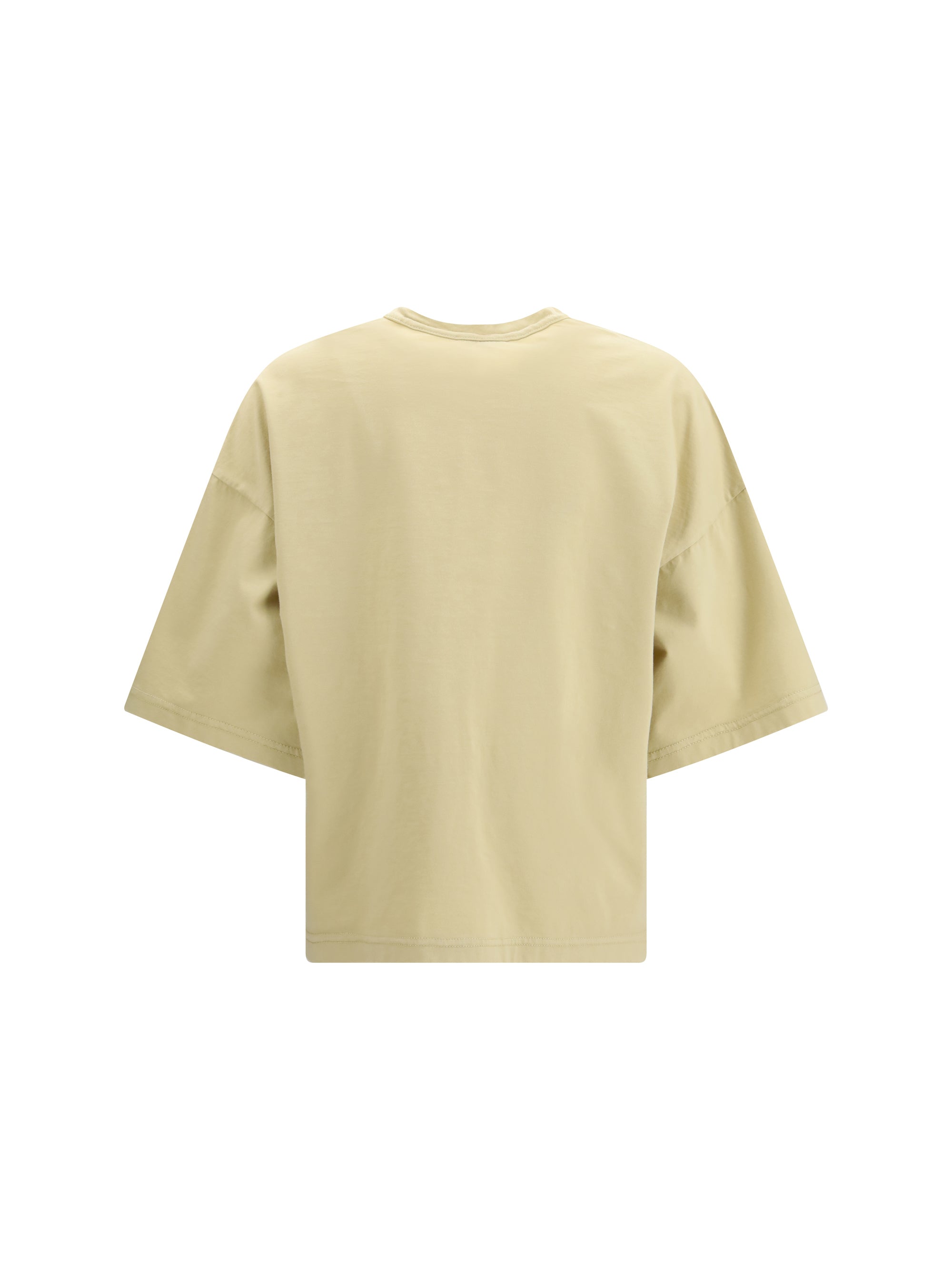 Forte Forte Organic Cotton T-Shirt — Beige, view 2