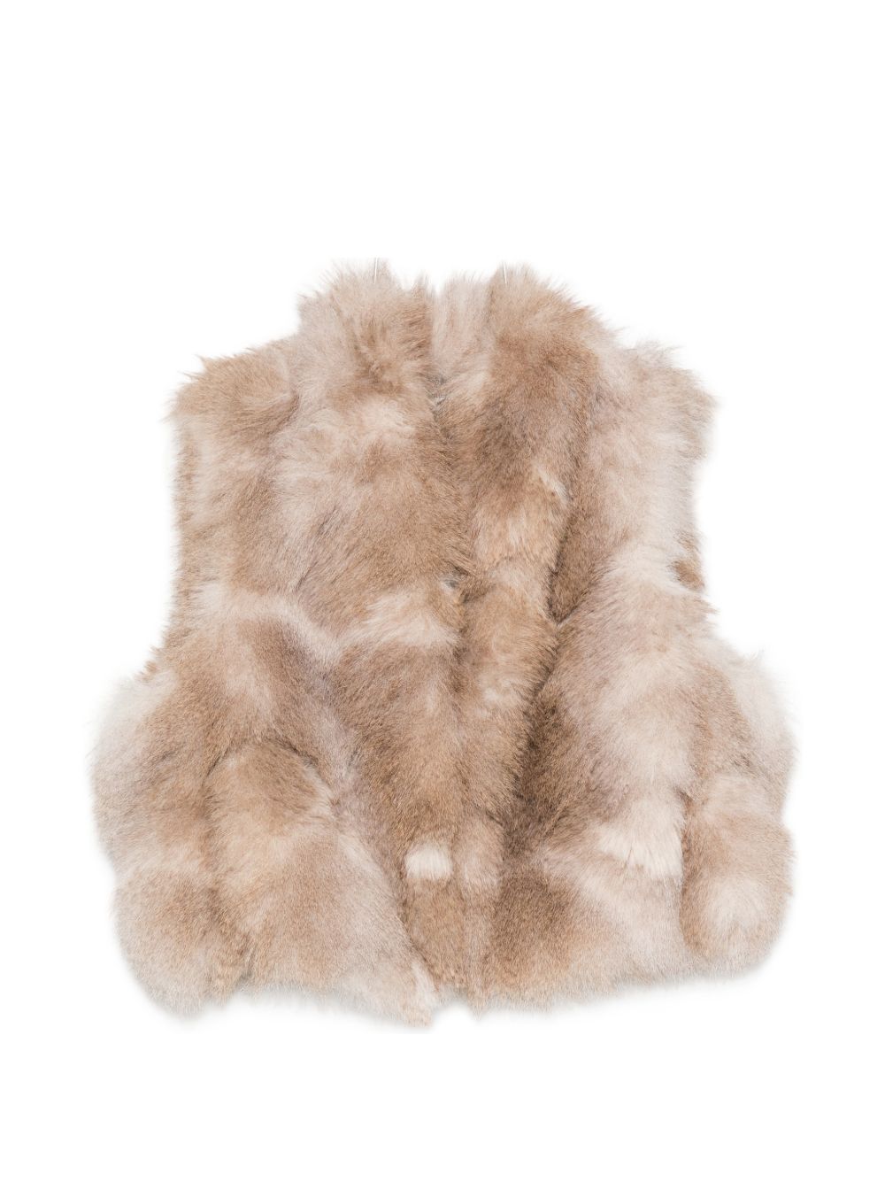 Forte Forte Faux-Fur Vest — Beige by Forte Forte