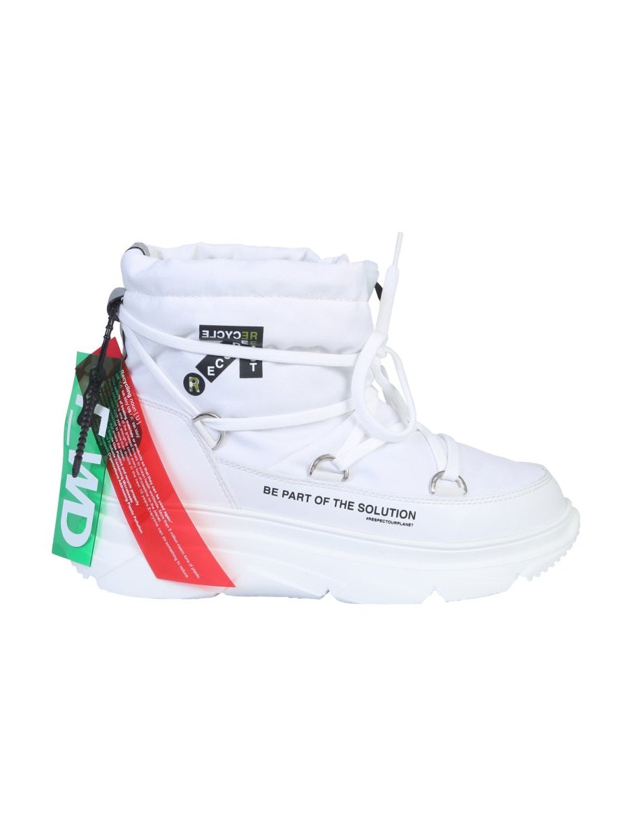 Forward Nylon Boot — White, view 3