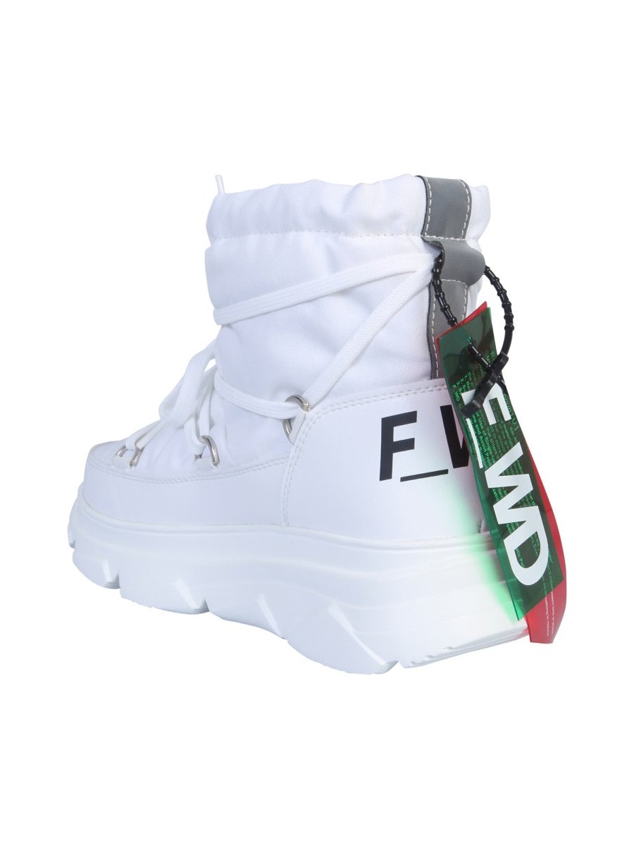 Forward Nylon Boot — White, view 4