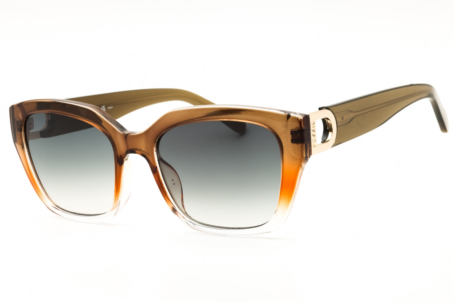 Fossil FOS2139GS Gradient Lens Sunglasses — Brown by Fossil