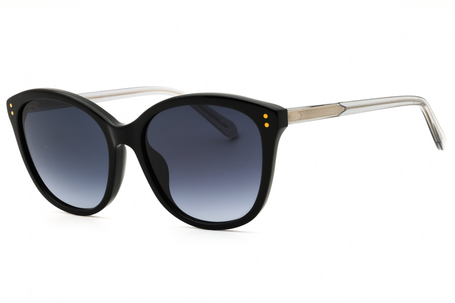 Fossil FOS2148S Oval Sunglasses — Black by Fossil