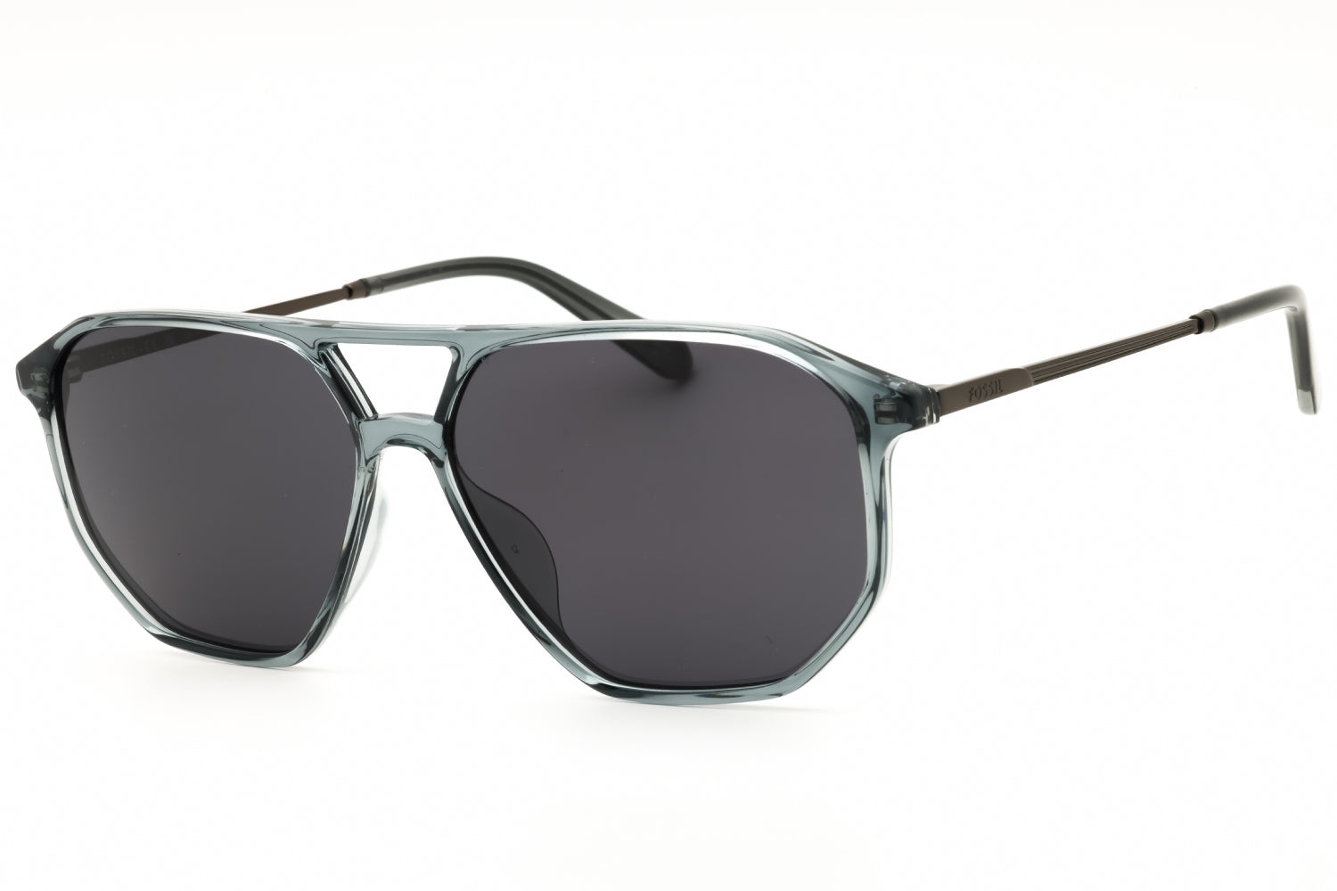 Fossil FOS2149S Oval Plastic Sunglasses — Gray by Fossil