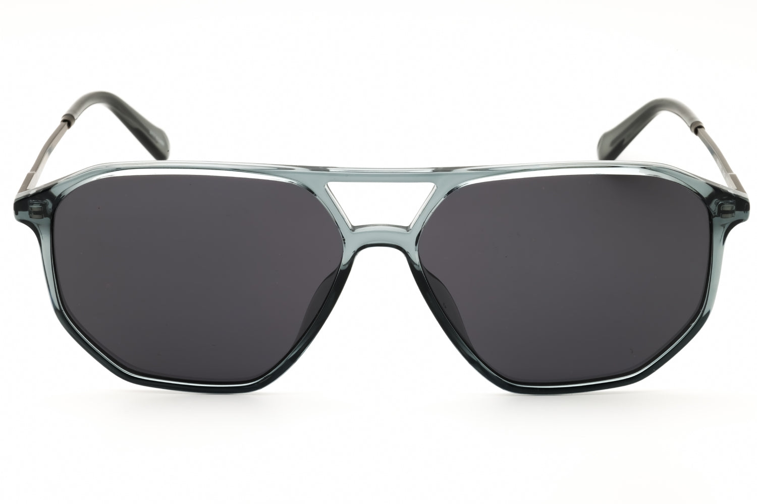 Fossil FOS2149S Oval Plastic Sunglasses — Gray, view 2