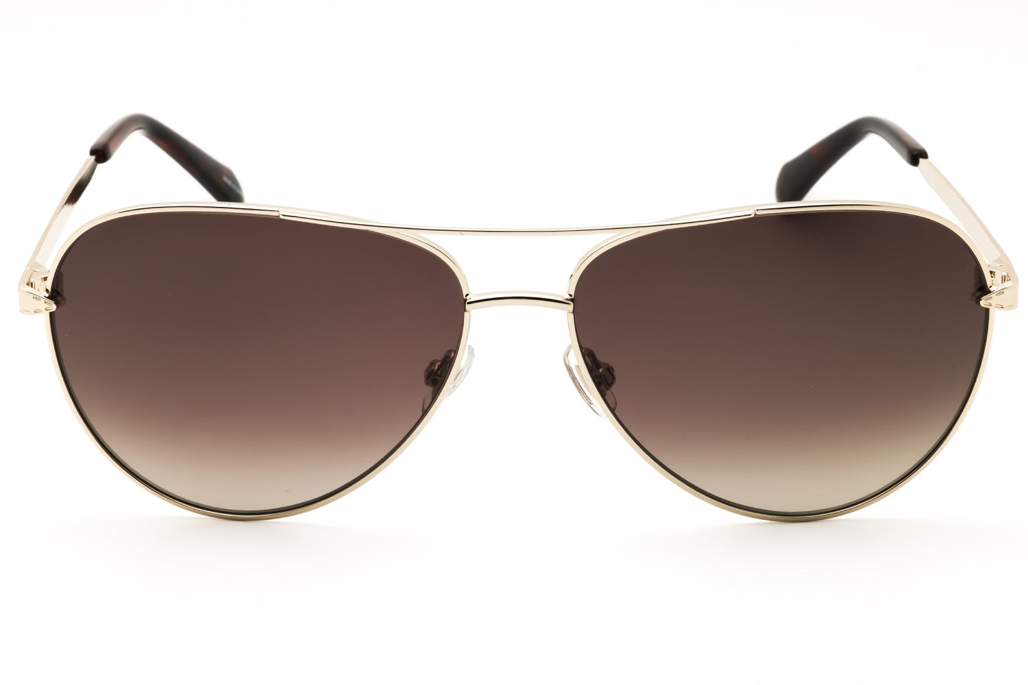 Fossil FOS3141GS Aviator Metal Sunglasses — Gold, view 2