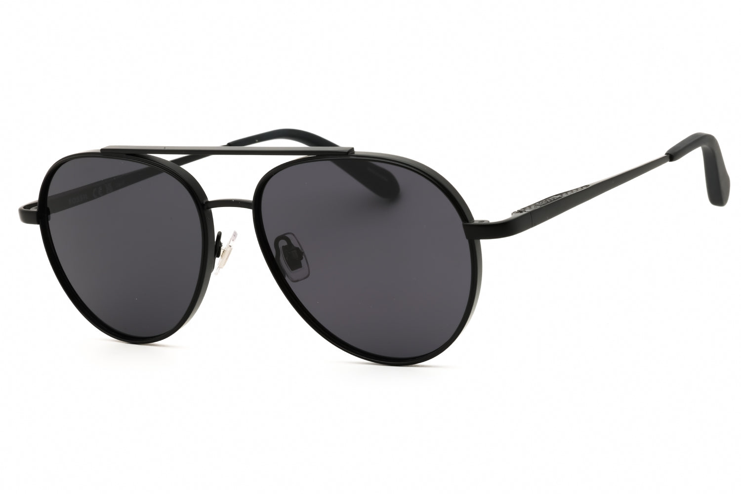 Fossil FOS3171GS Aviator Metal Sunglasses — Black by Fossil
