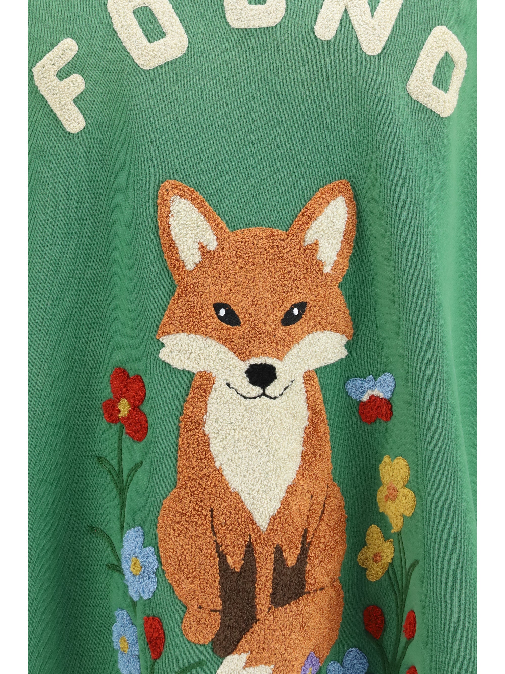 Found Wildlife Sweatshirt — Green by Found