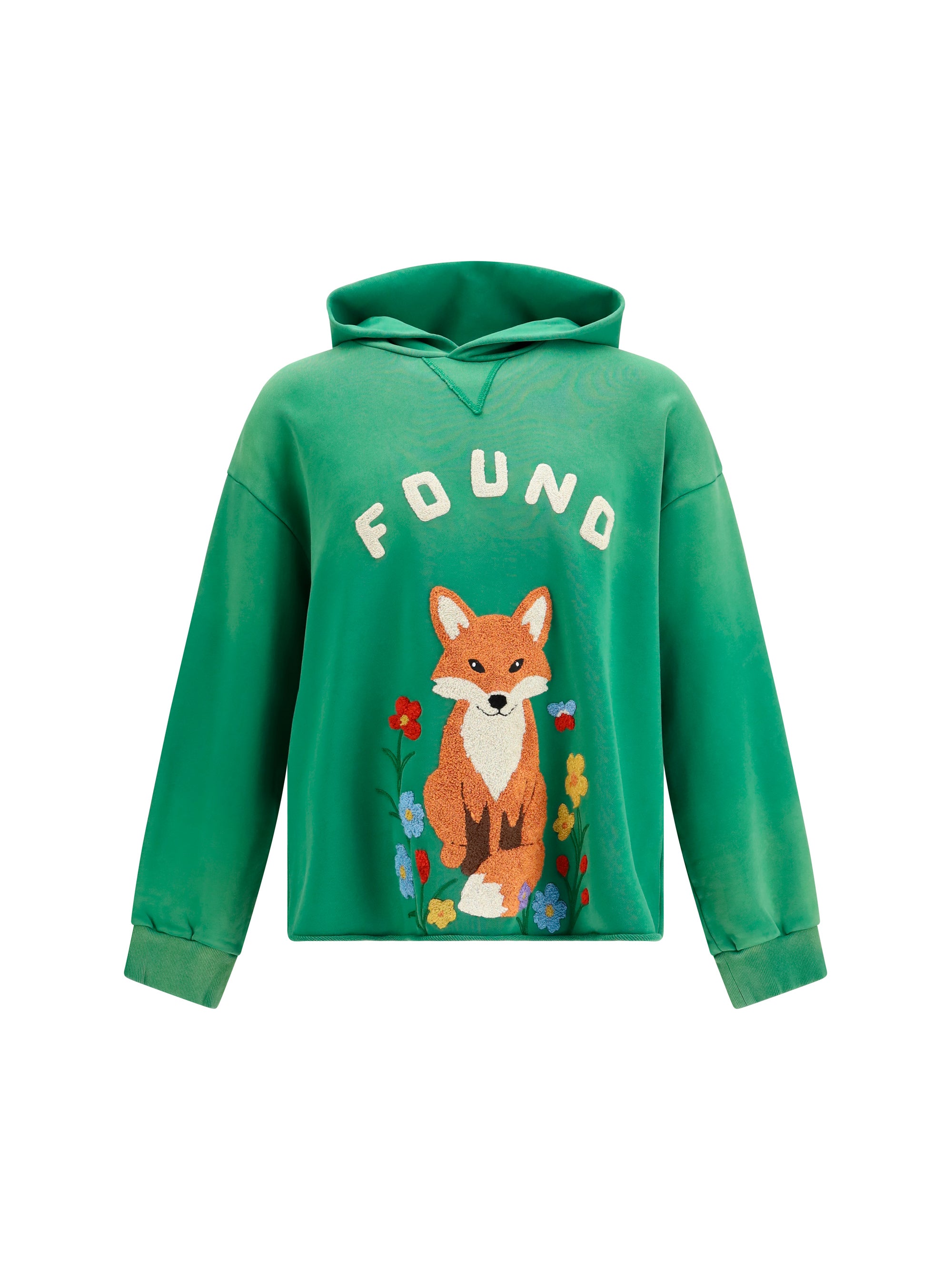 Found Wildlife Sweatshirt — Green, view 2