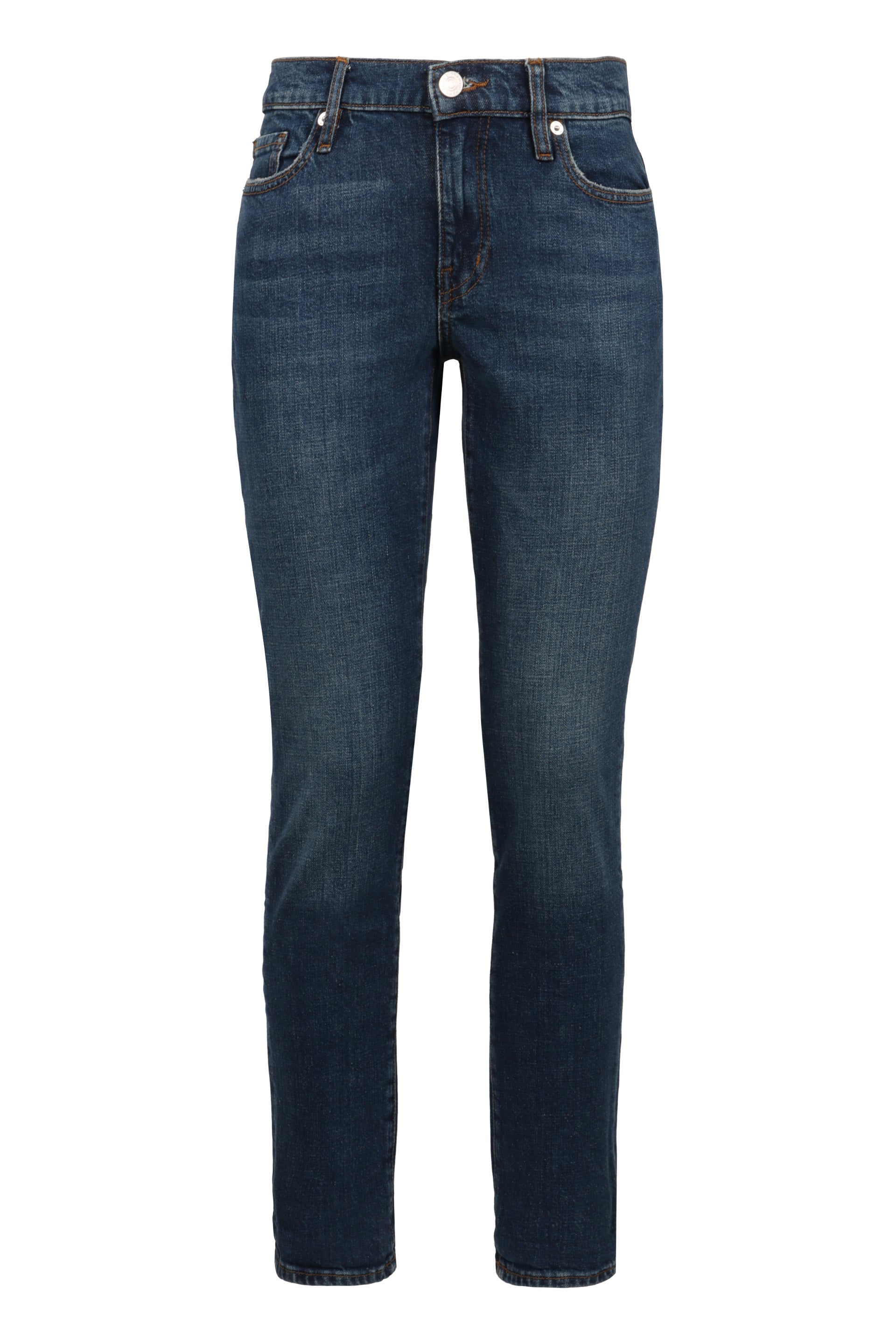 Frame Boyfriend Cotton Jeans — Blue by Frame