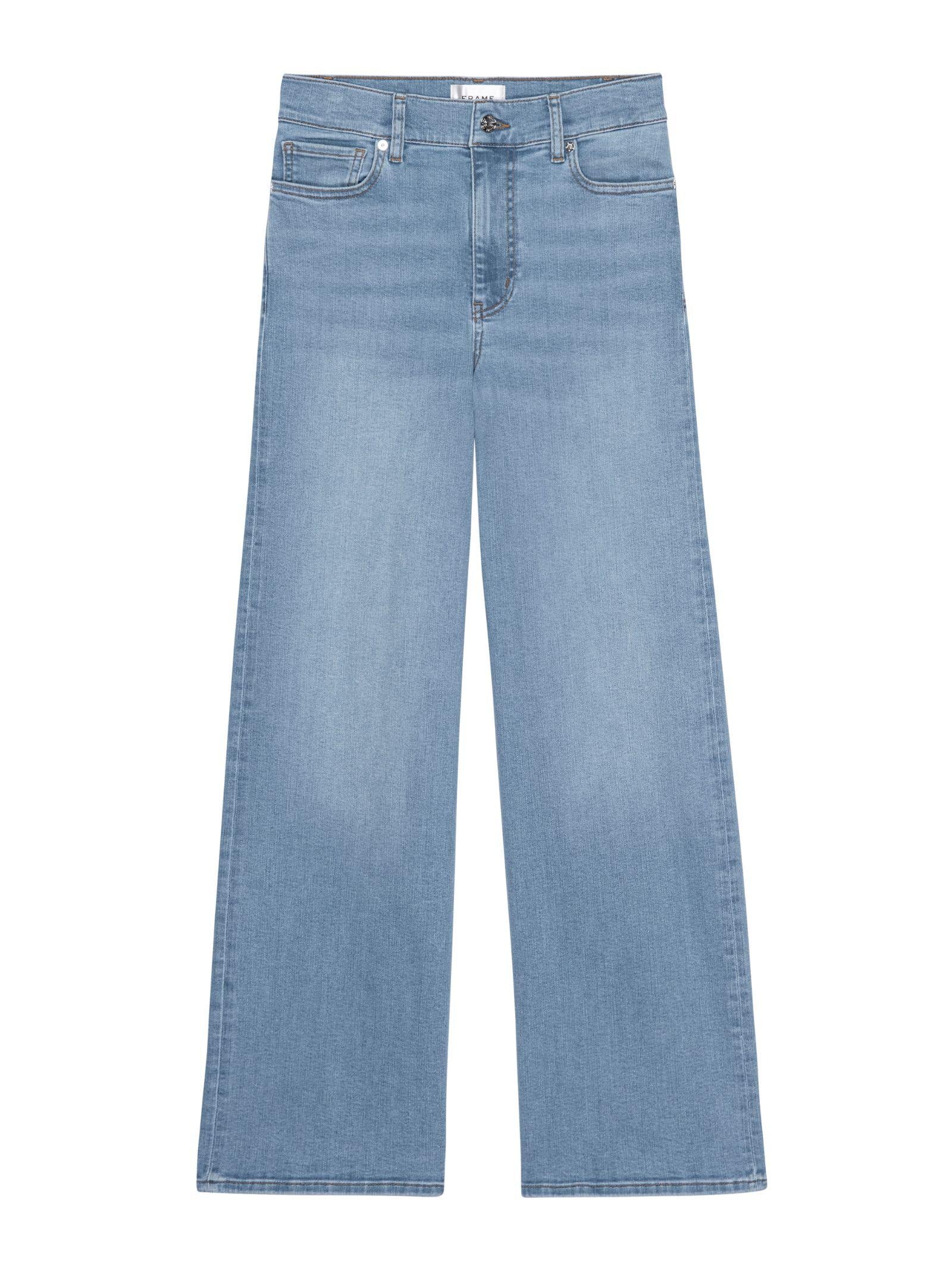 Frame Le Slim Palazzo Jeans — Blue by Frame