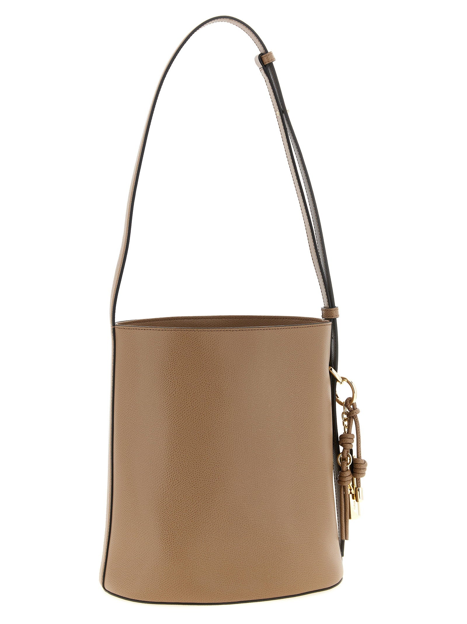 Furla Roxie Bucket Bag — Beige, view 2
