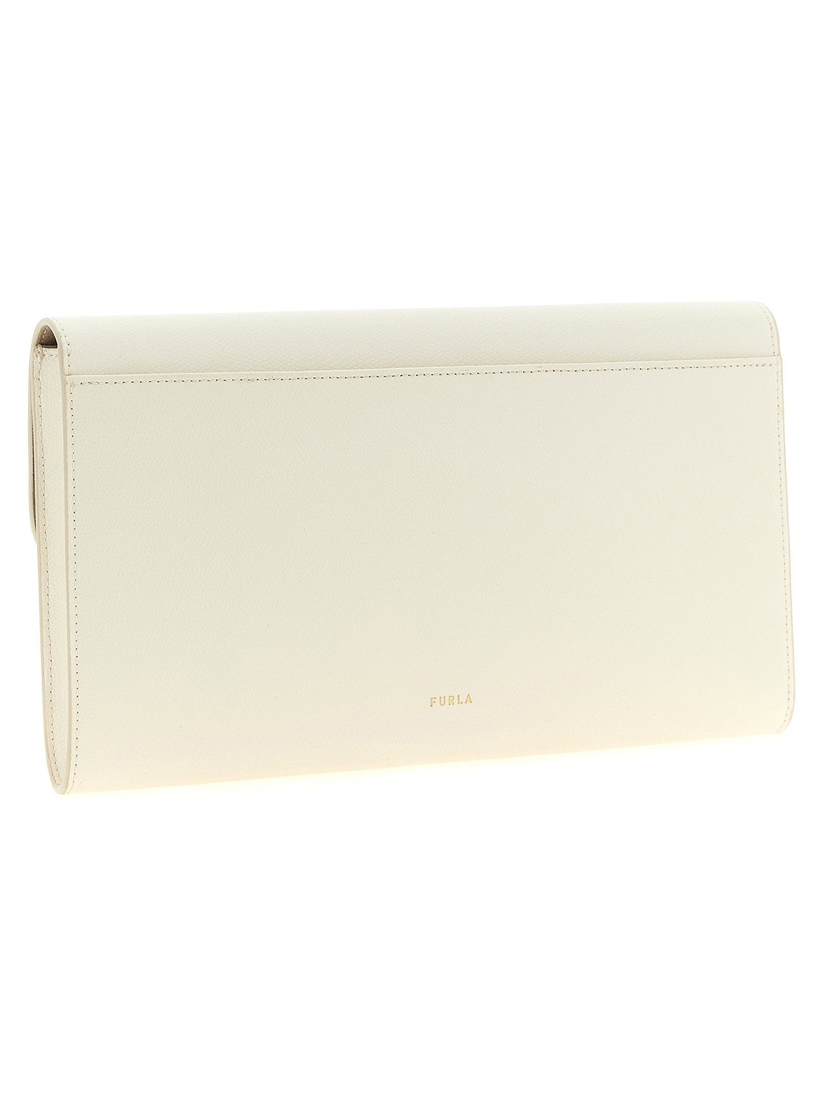 Furla Iride Clutch — Cream, view 2