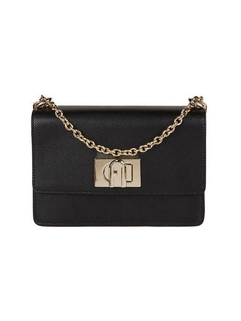 Furla Leather Crossbody Bag — Black by Furla