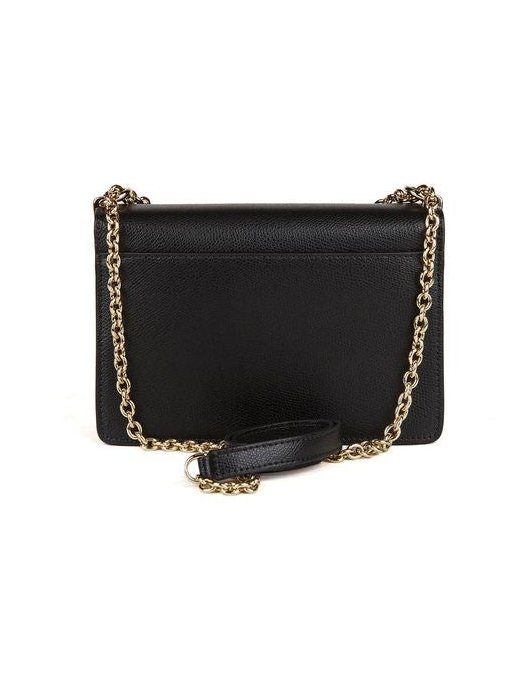 Furla Leather Crossbody Bag — Black, view 3