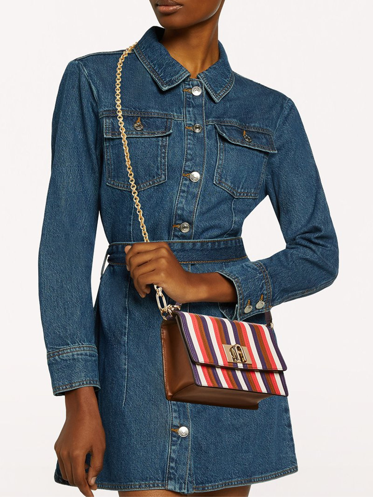 Furla Crossbody Bag — Brown, view 4