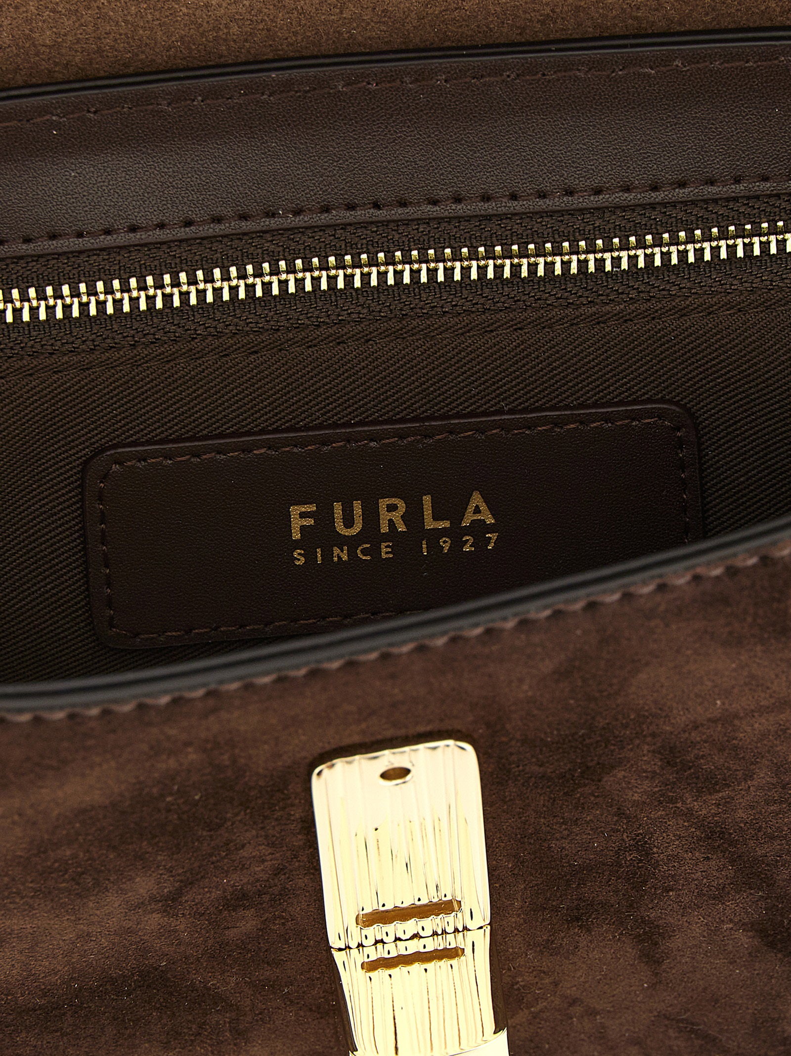 Furla Iride S Crossbody Bag — Brown, view 4