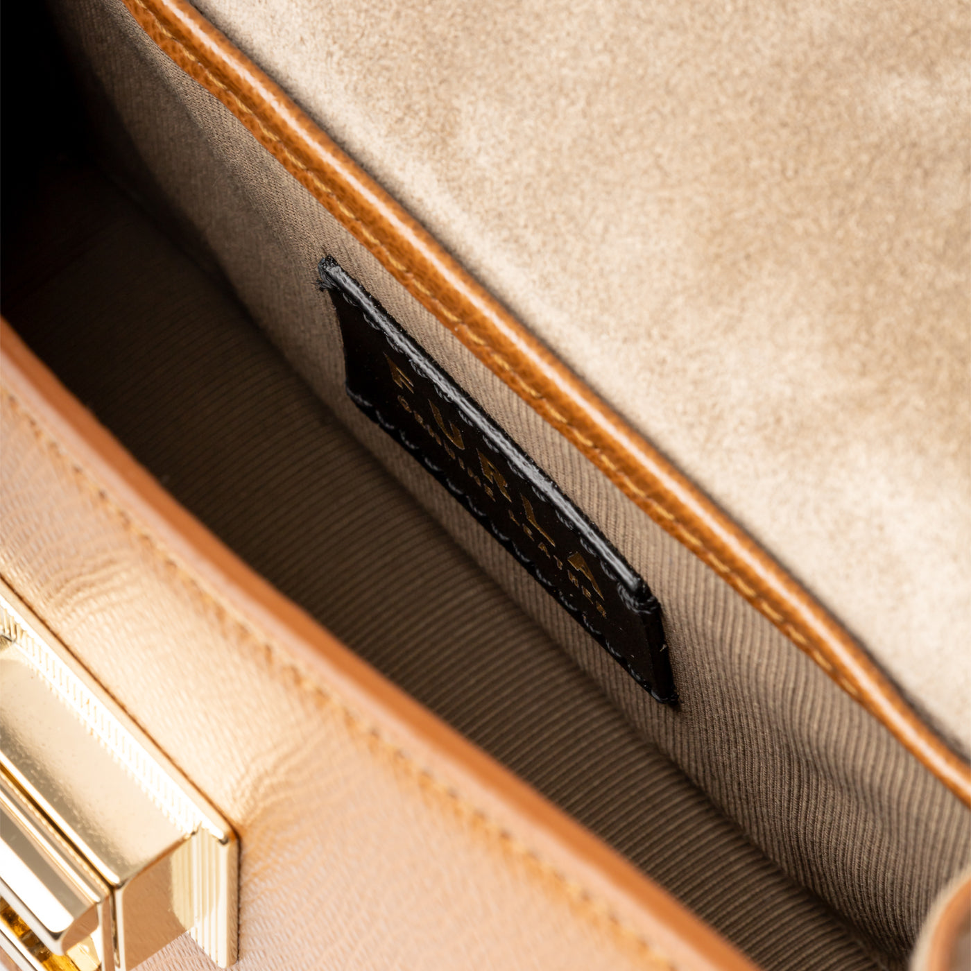 Furla Leather Crossbody Bag — Cognac, view 7