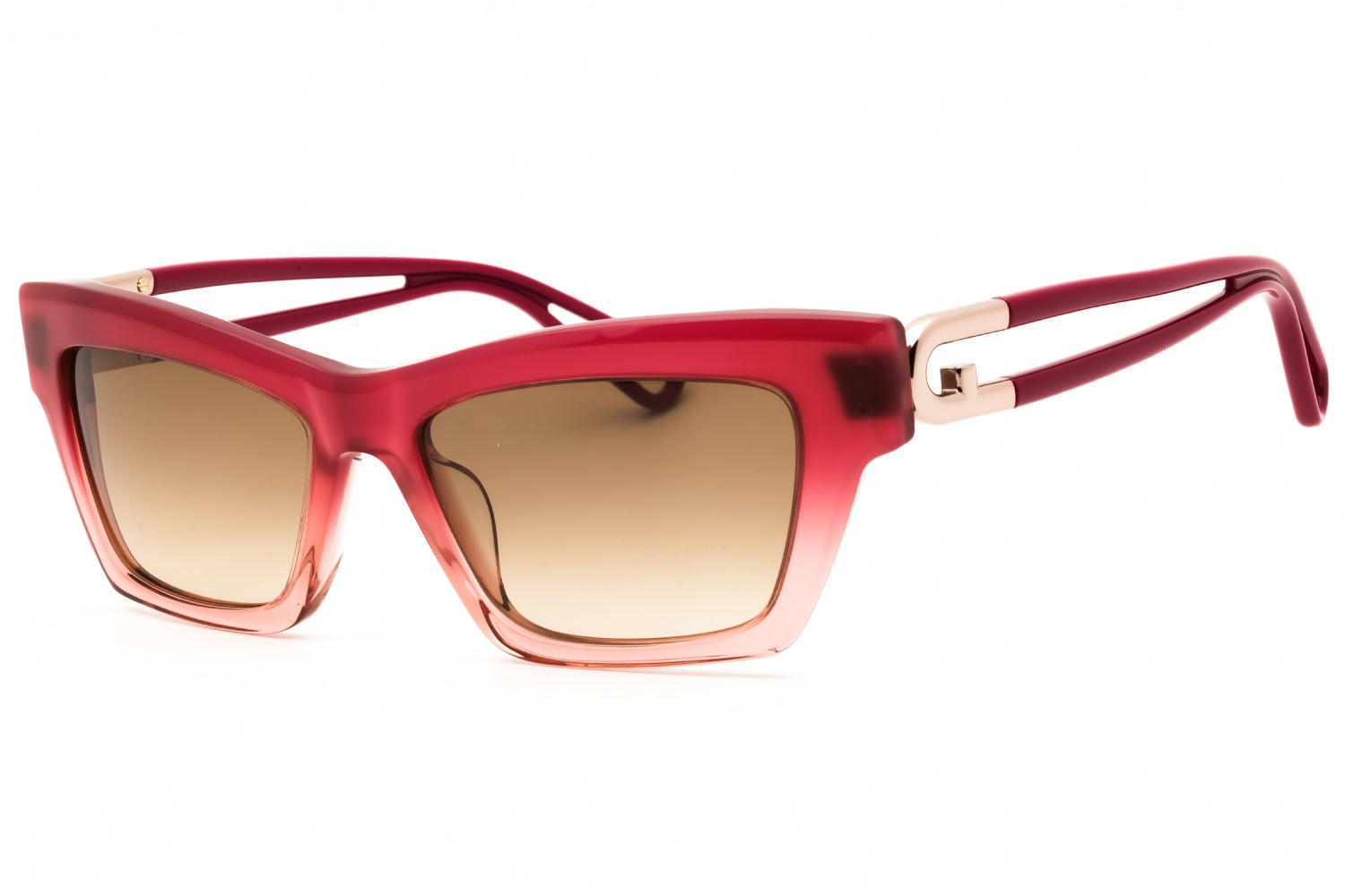 Furla SFU465 Cat Eye Sunglasses — Burgundy by Furla