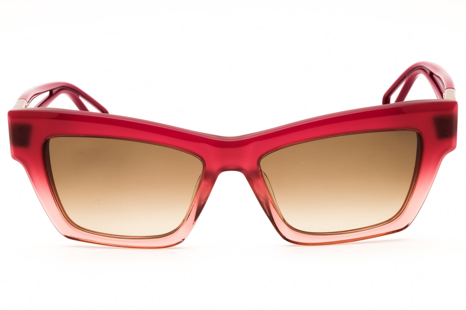 Furla SFU465 Cat Eye Sunglasses — Burgundy, view 2