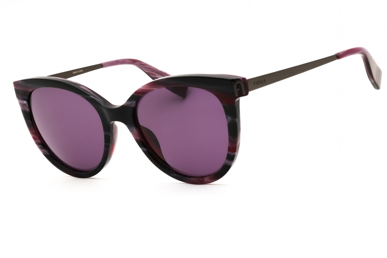 Furla SFU508 Cat Eye Sunglasses — Purple by Furla