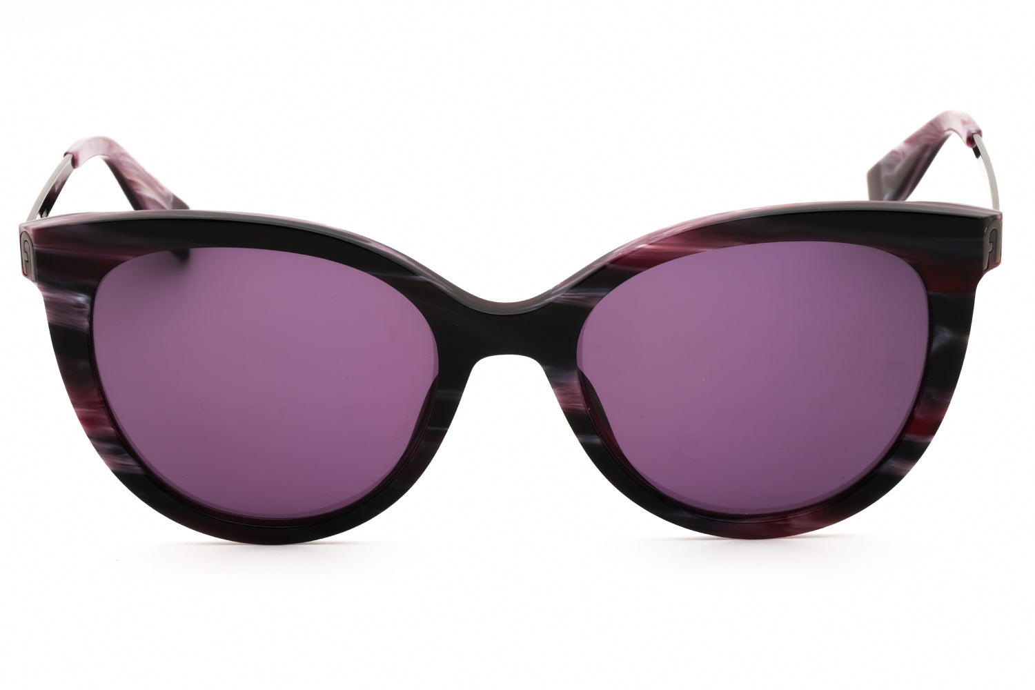 Furla SFU508 Cat Eye Sunglasses — Purple, view 2