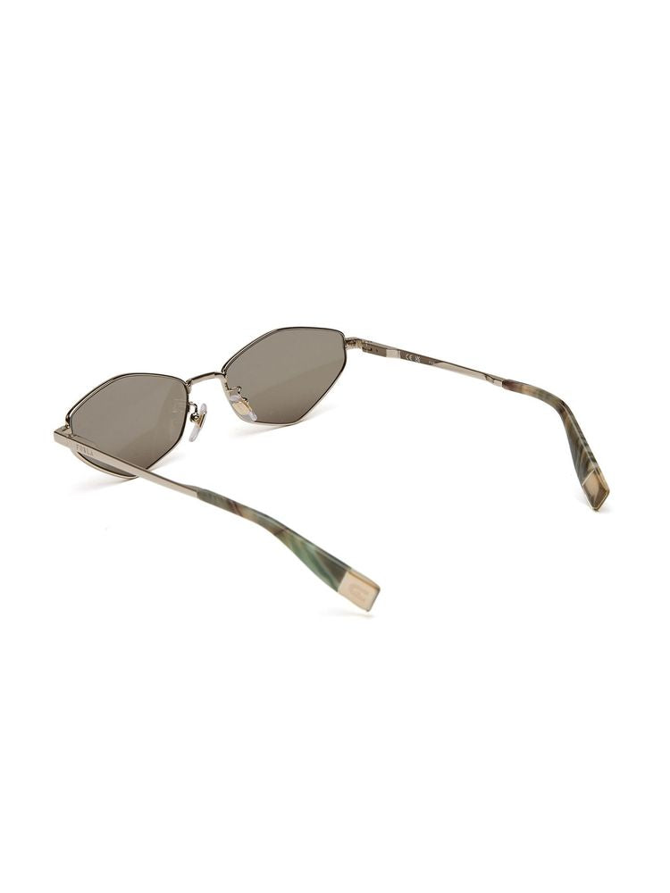 Furla SFUB17 Metal Aviator Sunglasses — Gold by Furla