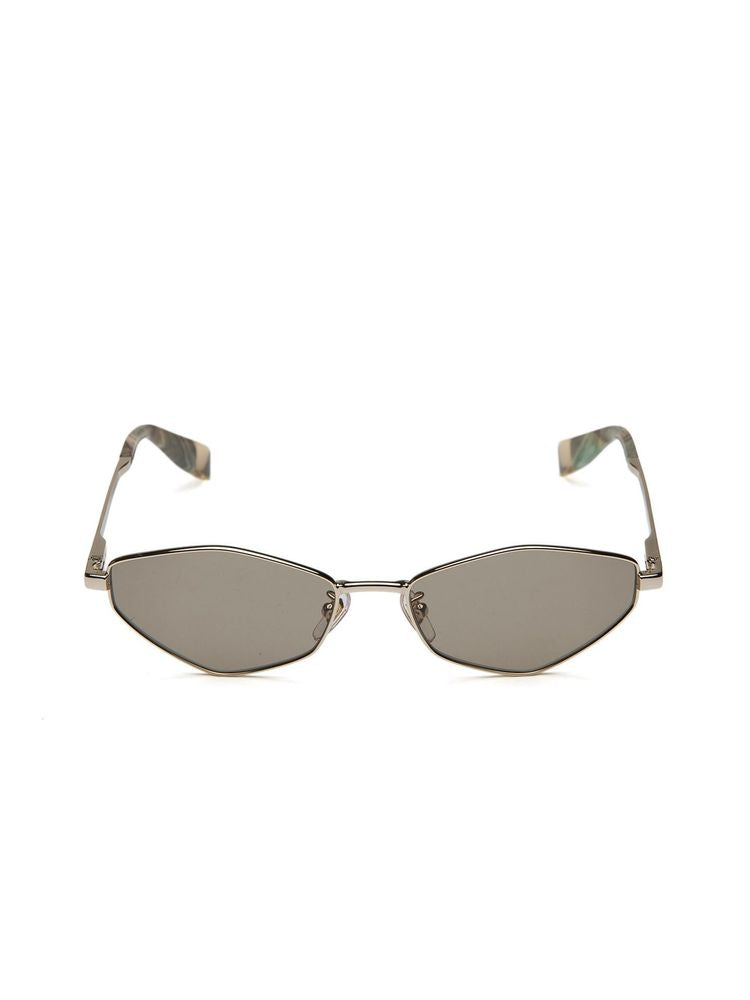 Furla SFUB17 Metal Aviator Sunglasses — Gold, view 2