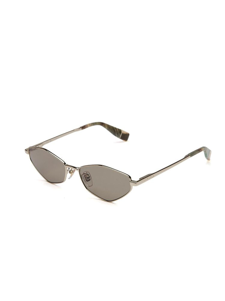 Furla SFUB17 Metal Aviator Sunglasses — Gold, view 3