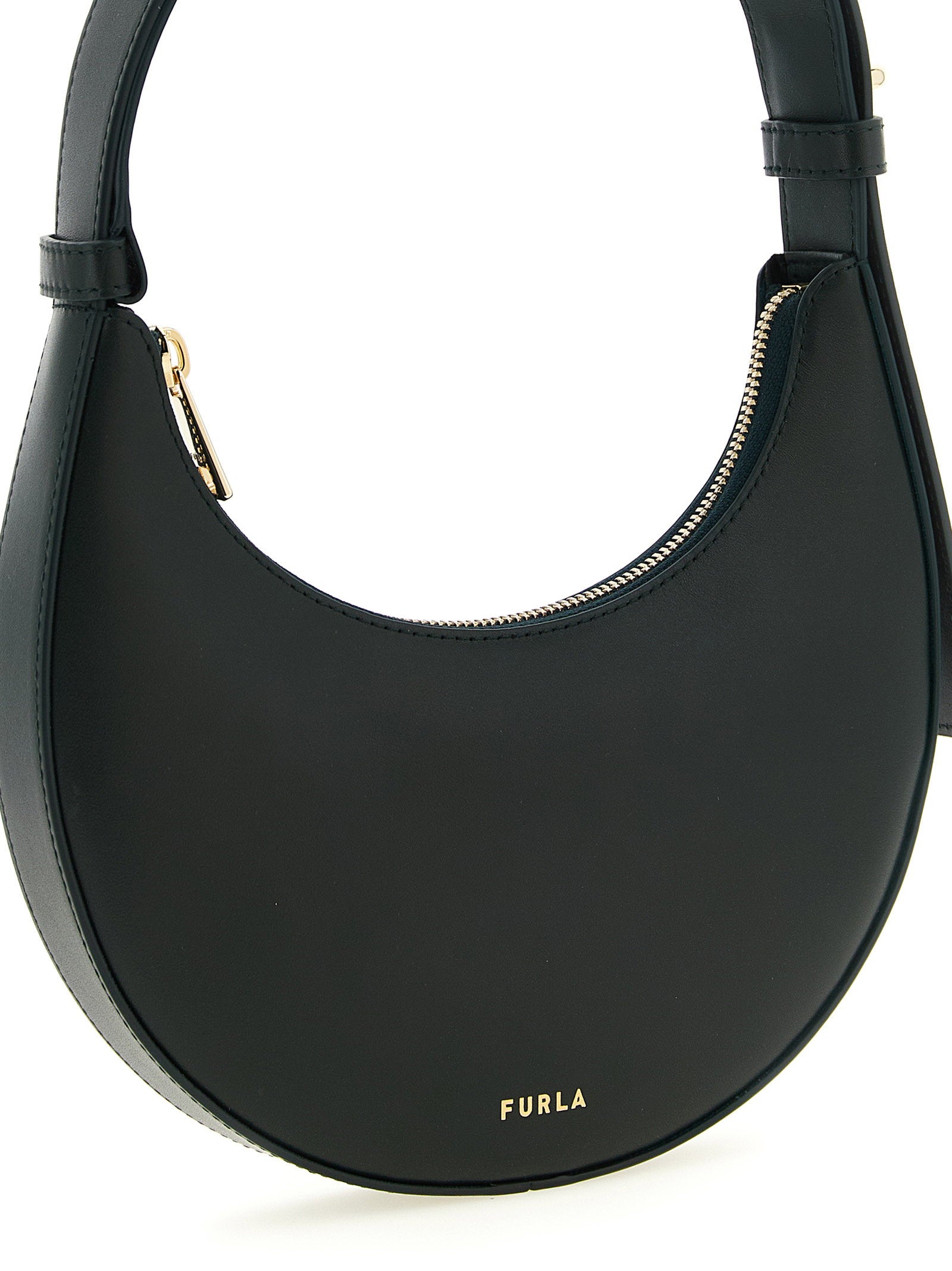Furla Delizia Shoulder Bag — Black, view 3