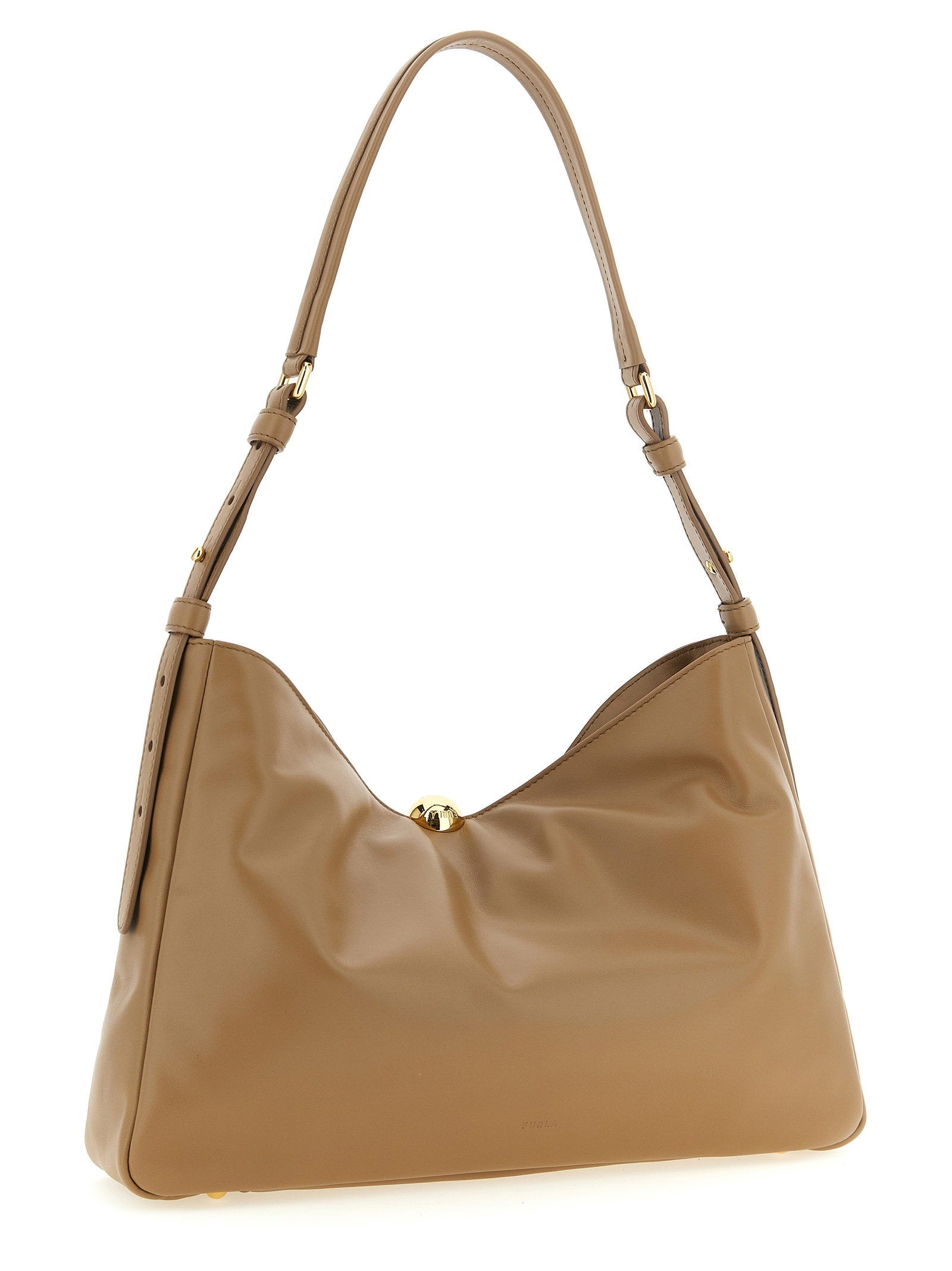 Furla Shoulder Bag — Tan, view 2